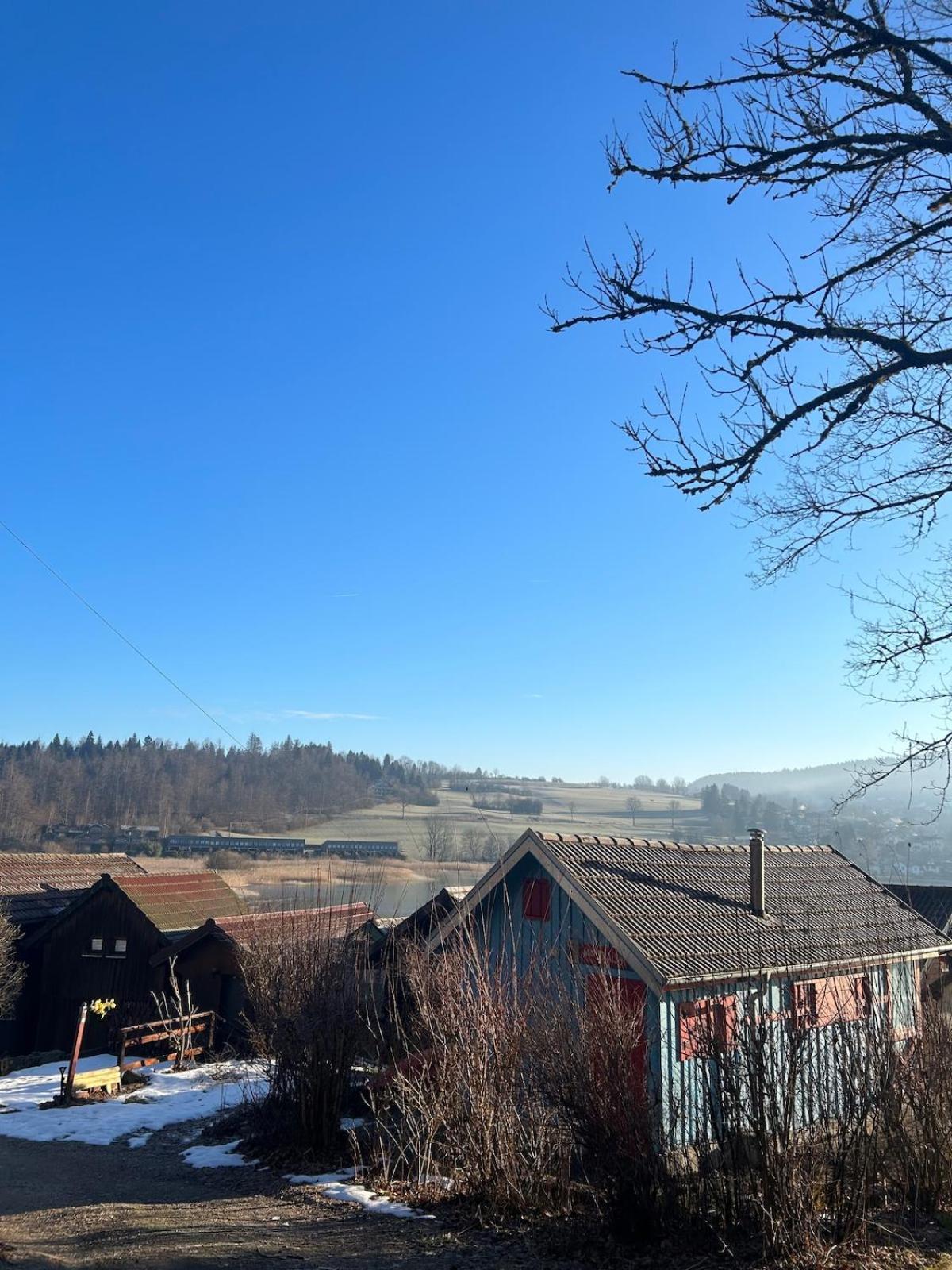 La Parenthese Vue Lac Les Grangettes Exterior foto